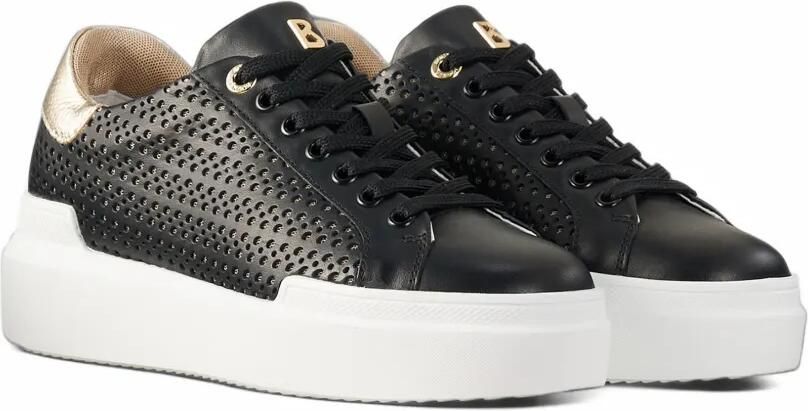 BOGNER Hollywood perforated leather sneakers Zwart - Foto 5