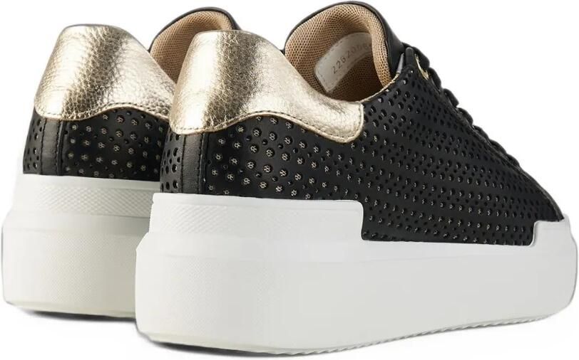 BOGNER Hollywood perforated leather sneakers Zwart - Foto 4