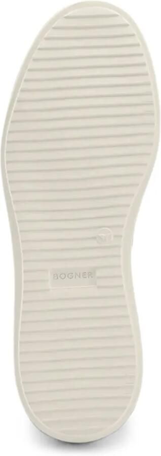 BOGNER Hollywood sneakers met geweven vlak Wit