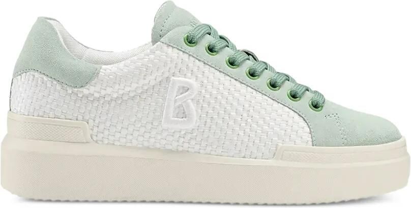BOGNER Hollywood sneakers met geweven vlak Wit - Foto 2