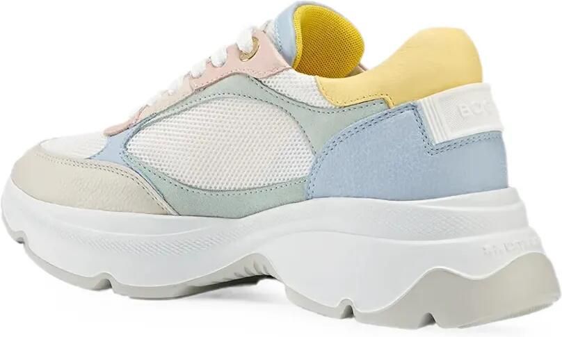 BOGNER Kobe sneakers met chunky zool en vlakken Wit