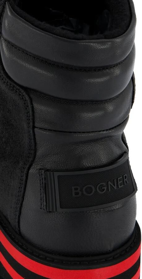 BOGNER Laarzen met gewatteerde kraag en veters Zwart - Foto 4