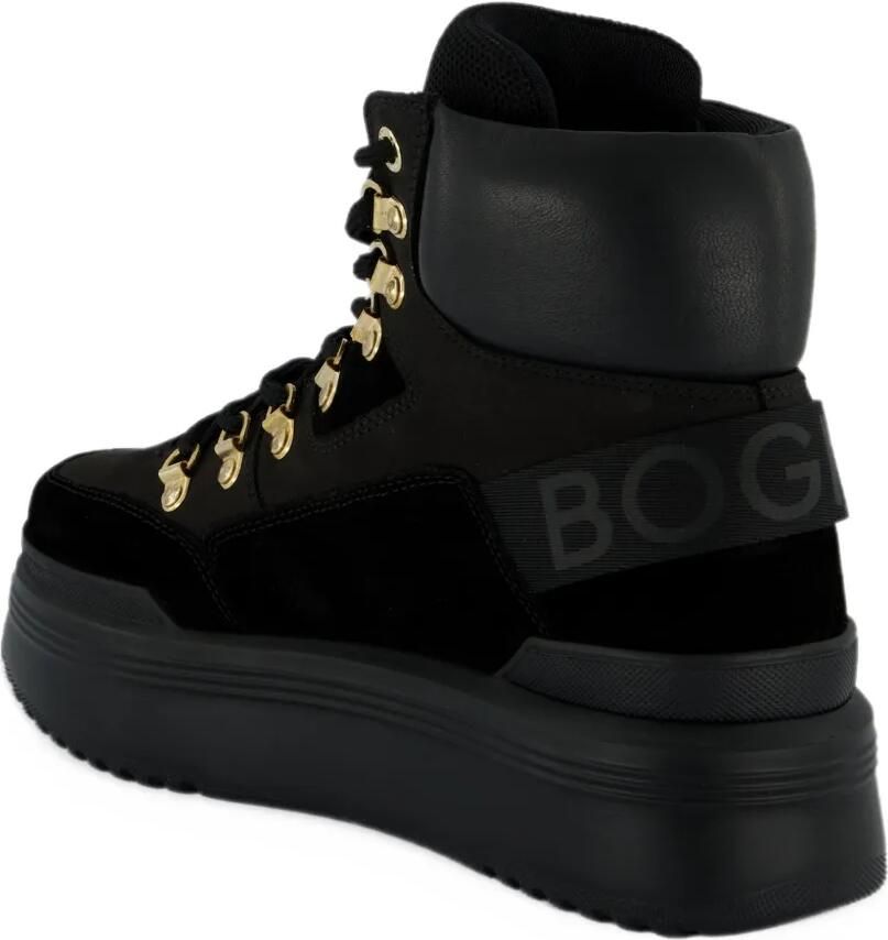 BOGNER logo-tape platform ankle boots Zwart - Foto 2