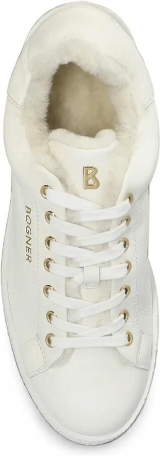 BOGNER Lucerne leren sneakers Wit - Foto 5