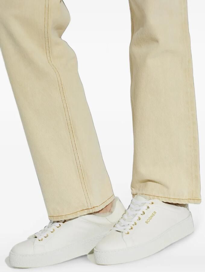 BOGNER Lucerne leren sneakers Wit - Foto 2