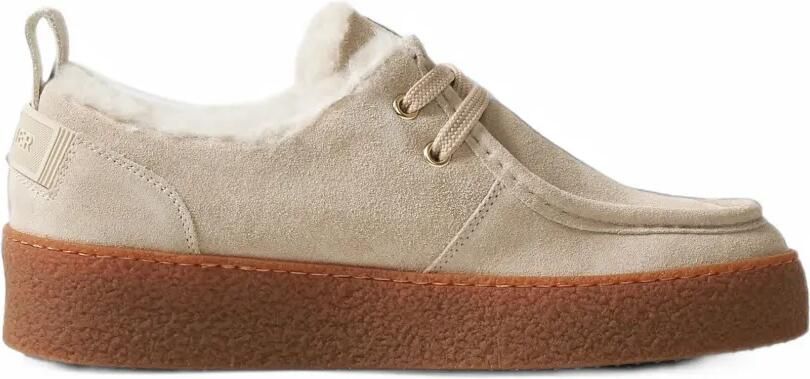 BOGNER Lucerne shearling-lined sneakers Beige