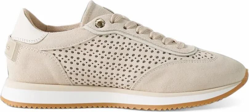 BOGNER Padua sneakers met geperforeerde details Beige