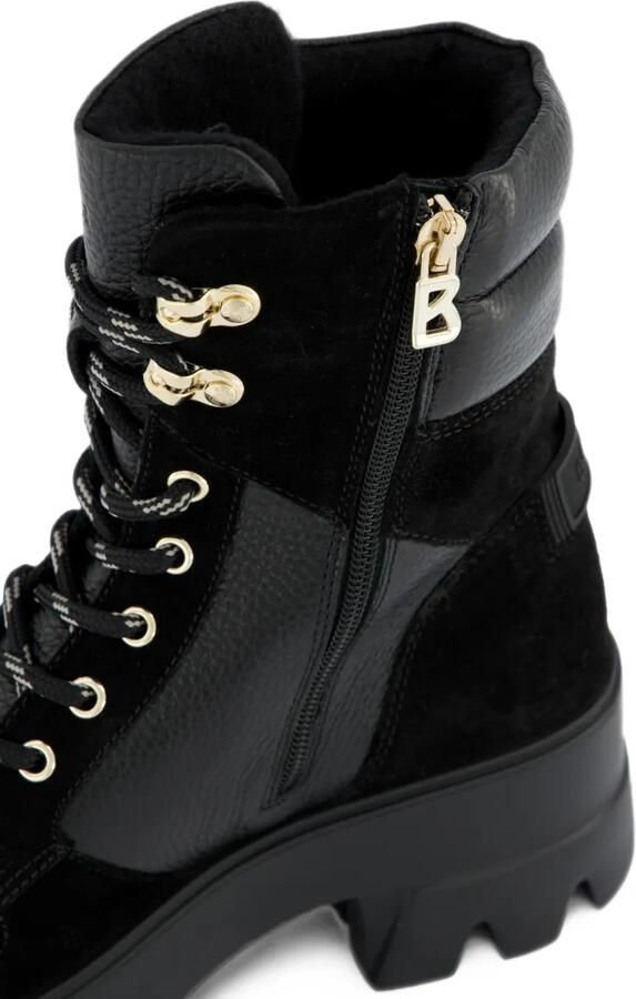 BOGNER panelled lace-up boots Zwart - Foto 3