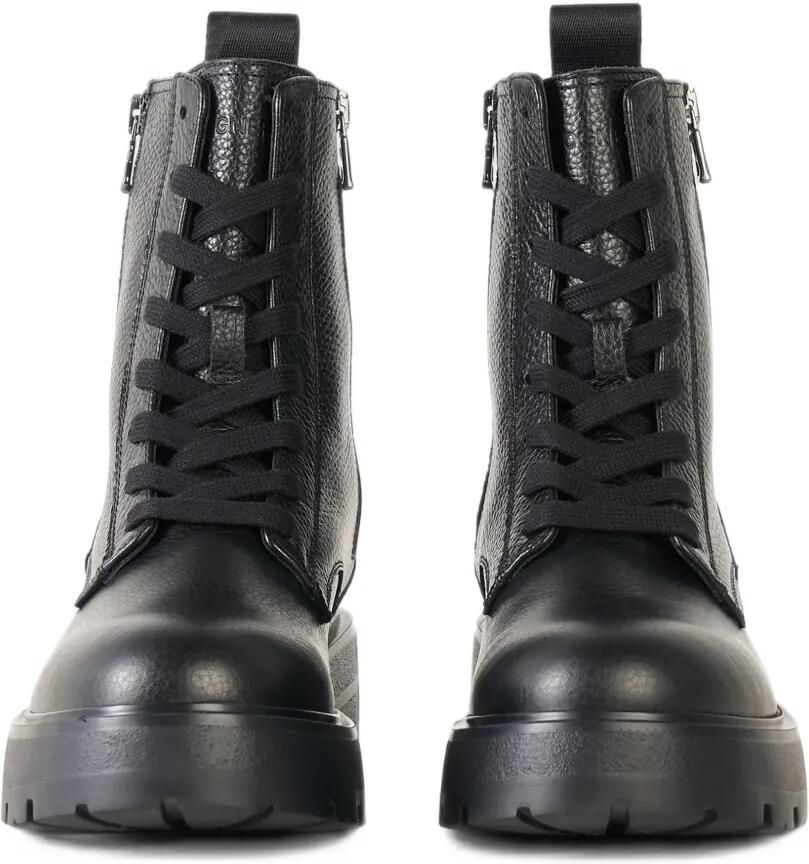 BOGNER Riga grained leather ankle boots Zwart - Foto 3
