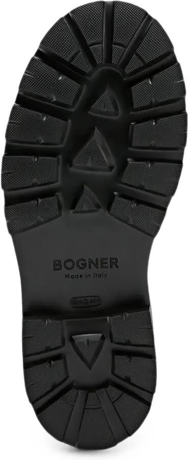 BOGNER Riga bewerkte leren veterlaarzen Zwart - Foto 3