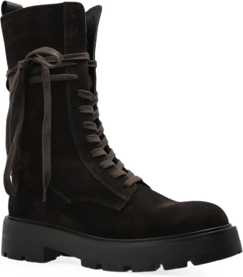 BOGNER Riga suède combat boots Bruin - Foto 2