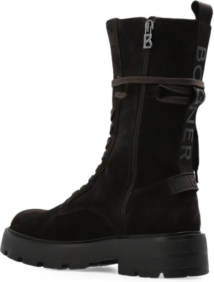 BOGNER Riga suède combat boots Bruin - Foto 3