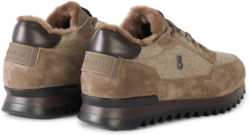 BOGNER Seattle shearling-lined sneakers Bruin - Foto 4