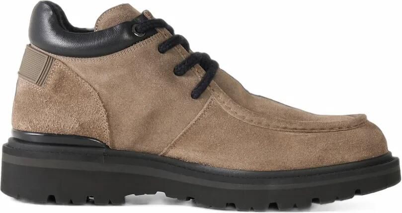 BOGNER Seoul lace-up desert boots Beige