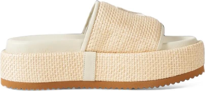 BOGNER Sorrento platform sandals Beige
