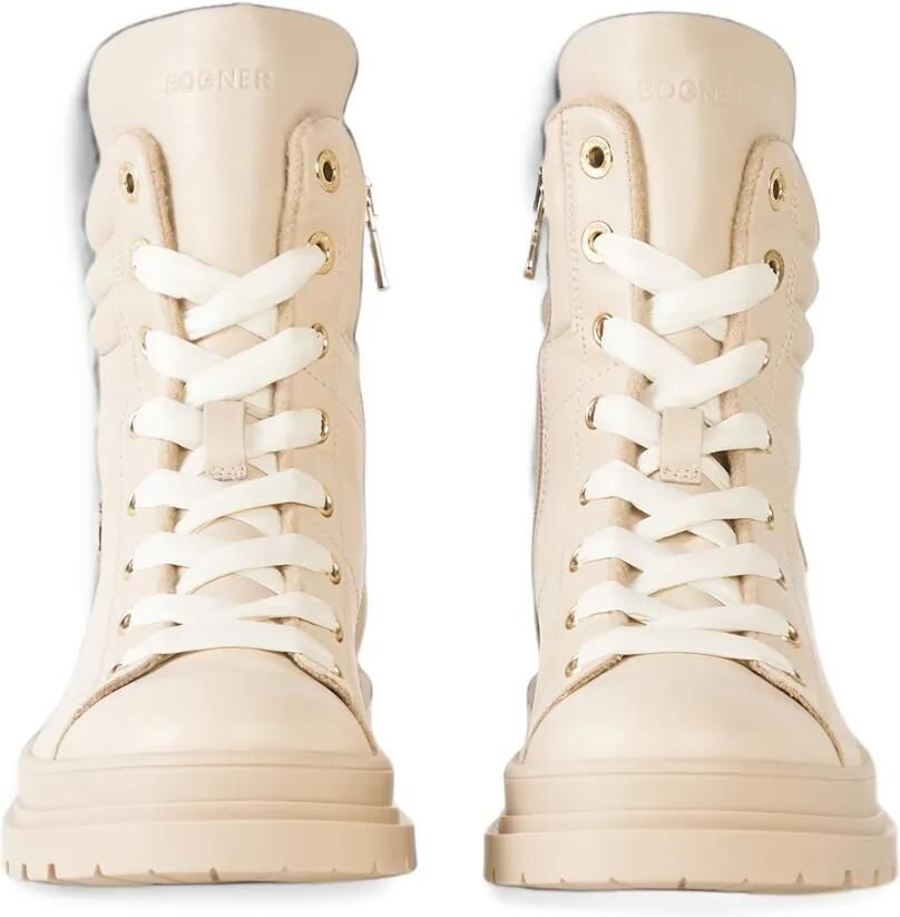 BOGNER St. Moritz leather boots Beige - Foto 3
