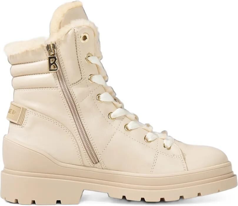 BOGNER St. Moritz shearling-lined ankle boots Beige