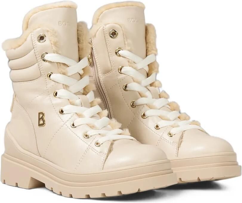 BOGNER St. Moritz shearling-lined ankle boots Beige - Foto 5