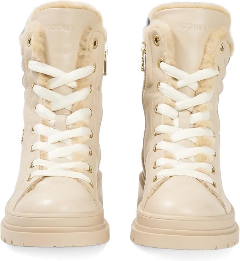 BOGNER St. Moritz shearling-lined ankle boots Beige - Foto 3