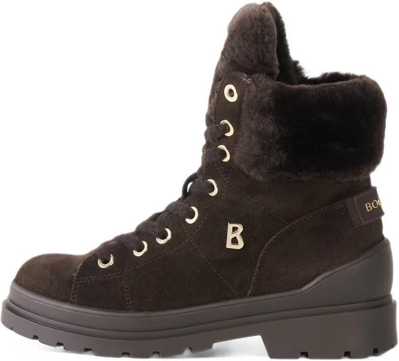 BOGNER St. Moritz shearling-trim ankle boots Bruin