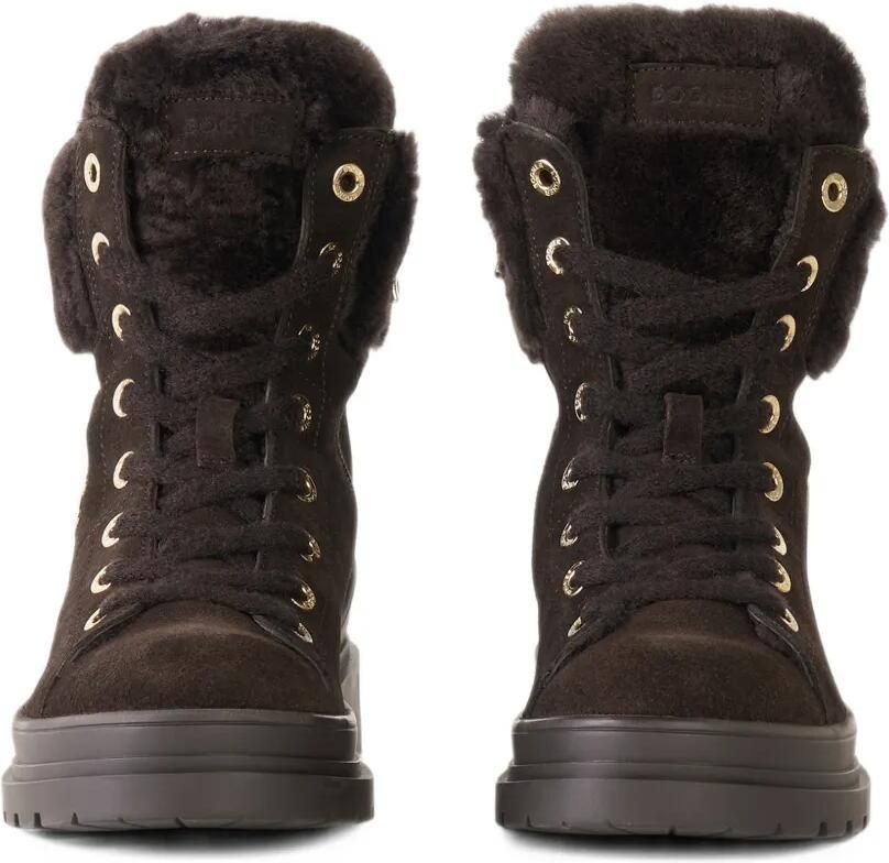 BOGNER St. Moritz shearling-trim ankle boots Bruin - Foto 2