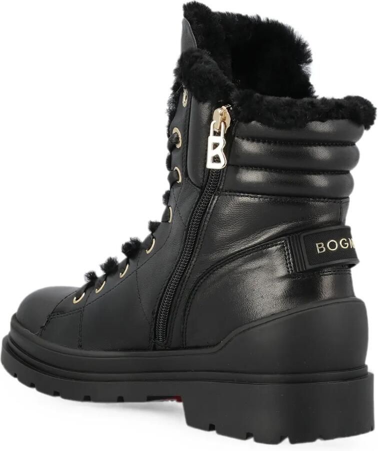 BOGNER St.Moritz combat boots met veters Zwart - Foto 2