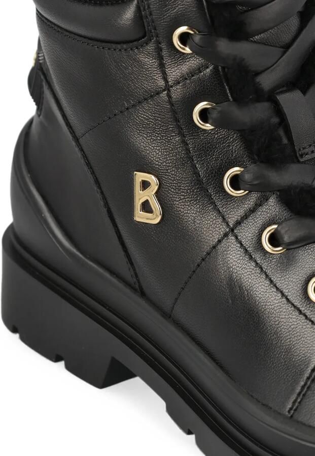 BOGNER St.Moritz combat boots met veters Zwart - Foto 3
