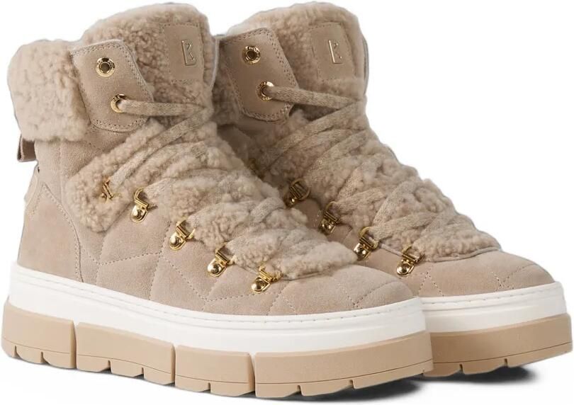 BOGNER Vaduz shearling-trim ankle boots Beige - Foto 5