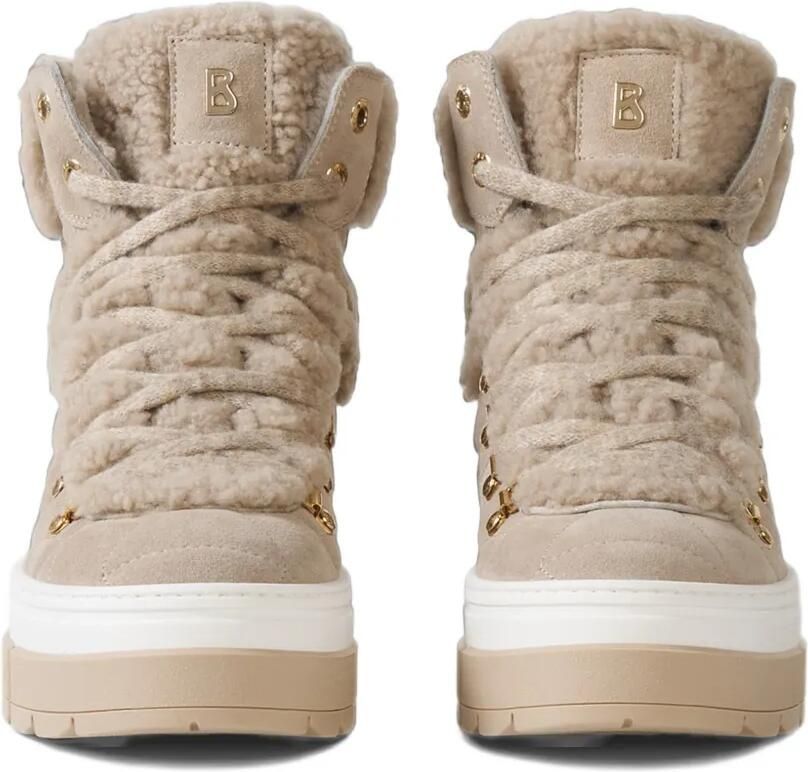 BOGNER Vaduz shearling-trim ankle boots Beige - Foto 3