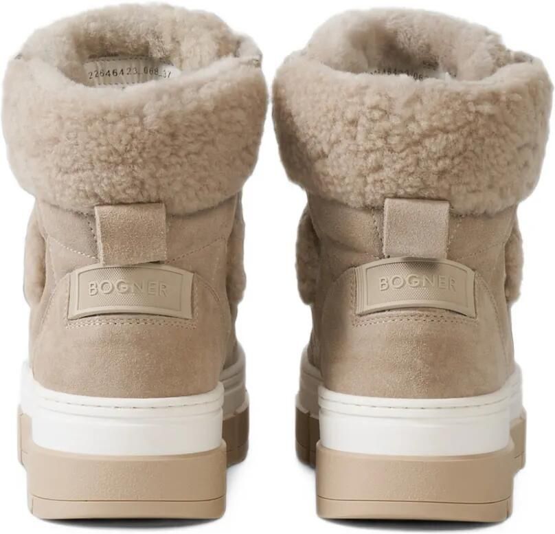 BOGNER Vaduz shearling-trim ankle boots Beige - Foto 2