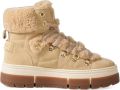 BOGNER Vaduz shearling-trim ankle boots Beige - Beige