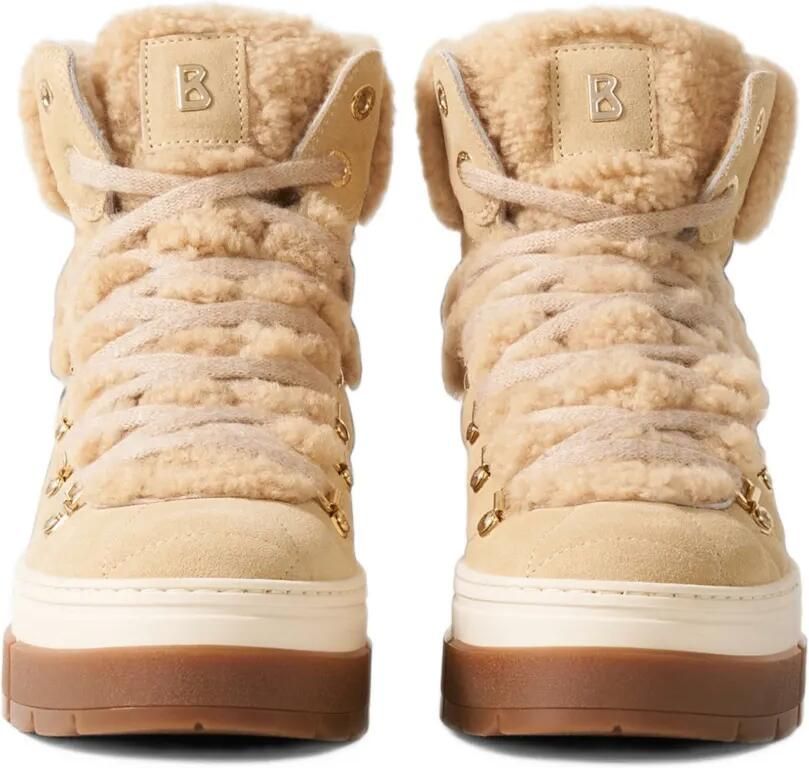 BOGNER Vaduz shearling-trim ankle boots Beige - Foto 2