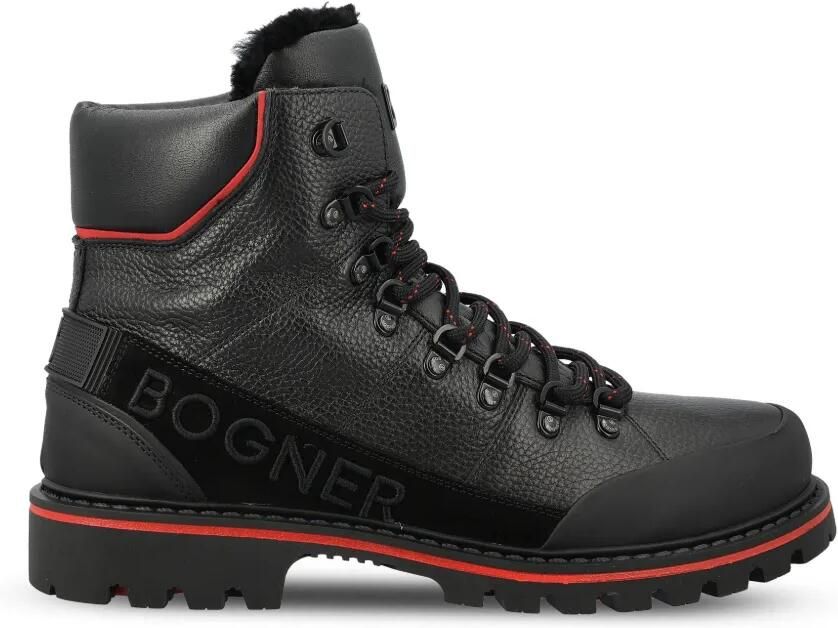 BOGNER Veterlaarzen met chunky zool Zwart