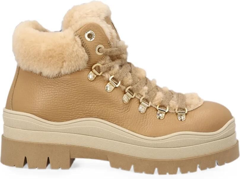 BOGNER Veterlaarzen met lammy afwerking Beige