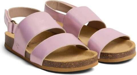 Bonpoint Agostino leren sandalen Roze