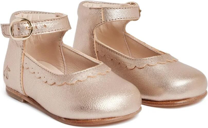 Bonpoint Ballerina's met gewelfde afwerking Goud - Foto 3