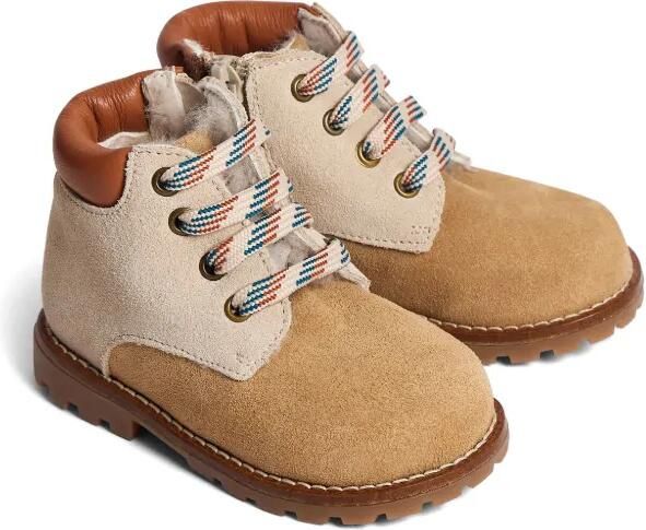 Bonpoint Diego veterlaarzen Beige