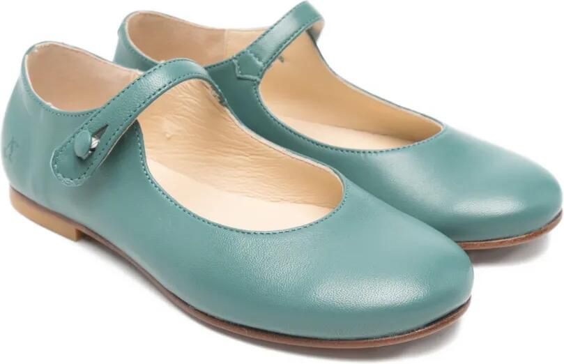 Bonpoint Ella ballerina's met bandje Groen