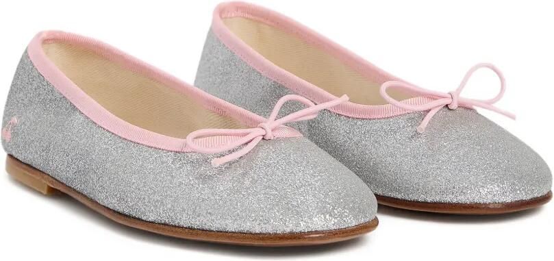 Bonpoint Lisa ballerina's met glitter Zilver