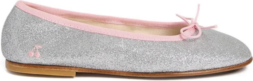 Bonpoint Lisa ballerina's met glitter Zilver - Foto 2