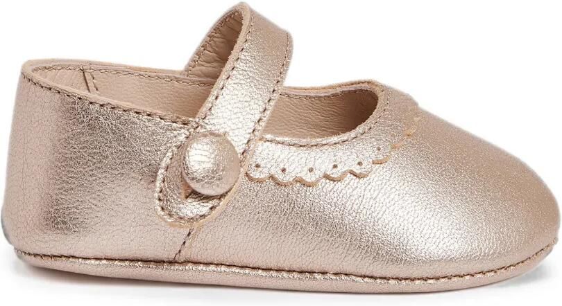 Bonpoint Miray leren babyschoentjes Goud