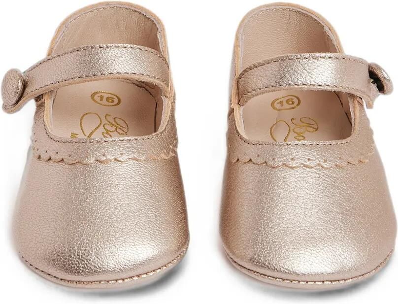 Bonpoint Miray leren babyschoentjes Goud - Foto 3
