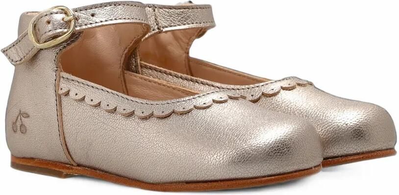 Bonpoint Monika gewelfde ballerina's met gesp Goud