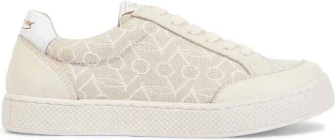 Bonpoint Sneakers met logoprint Beige