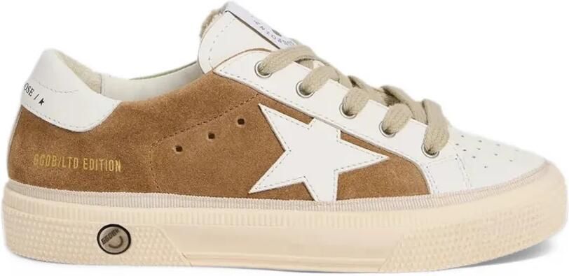 Bonpoint x Golden Goose May star-patch sneakers Wit