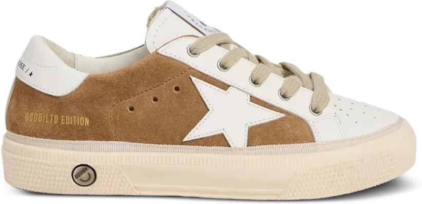 Bonpoint x Golden Goose suède sneakers met sterpatch Wit - Foto 3