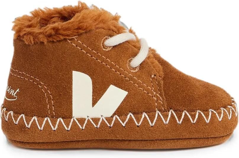 Bonpoint x Veja sneakers met lammy voering Bruin - Foto 3