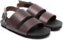 Bonpoint Sandalen met open neus Bruin - Thumbnail 1