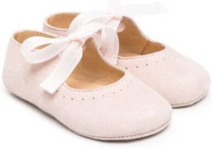 Bonpoint Sloffen met strikdetail Roze