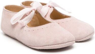 Bonpoint Sloffen met strikdetail Roze